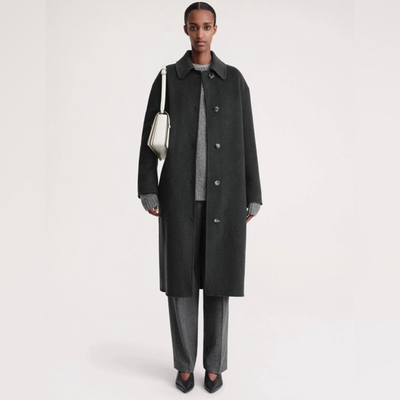 Toteme Jackets & Blazers - Toteme Doublé car coat charcoal mélange, NWT